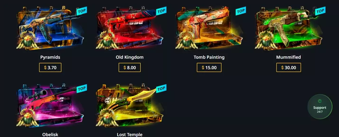 Hellcase Case Openings Screenshot